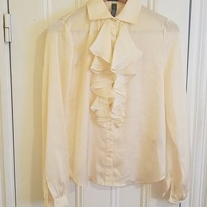 Ralph Lauren Ruffle Blouse